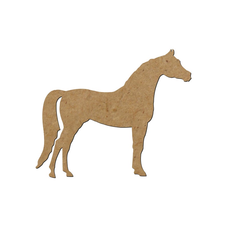 Horse Silhouette/Design 21/Découpage en bois inachevé/découpe Etsy
