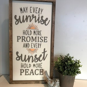 Sunrise and Sunsets Lettering For Sign Laser SVG Cut File for Glowforge Epilog Projects Laser Cutting Download
