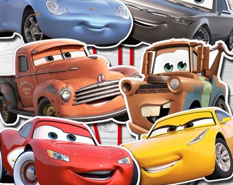 Disney cars toppers | Etsy