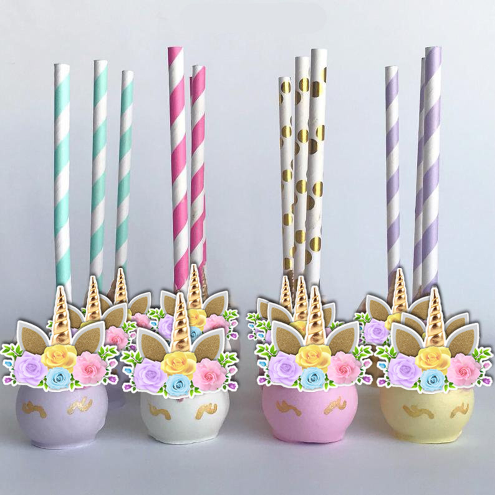 UNICORN Cake Pop Toppers UNICORN Cake Toppers Unicorn | Etsy Singapore