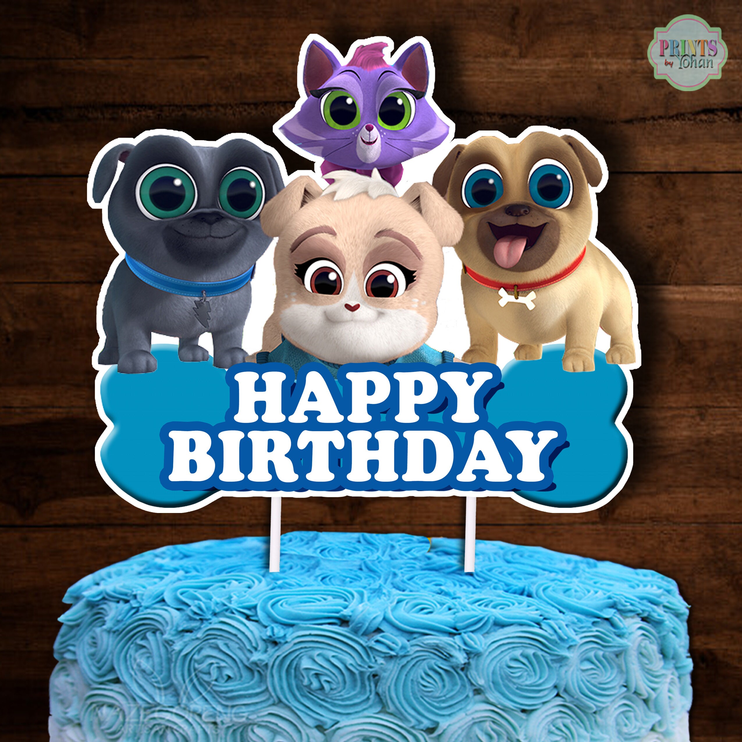puppy pals cake