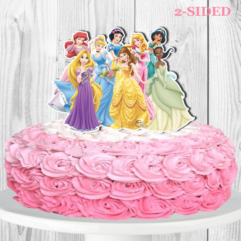 Disney Princess Centerpiece Disney Princesse Centerpieces Etsy