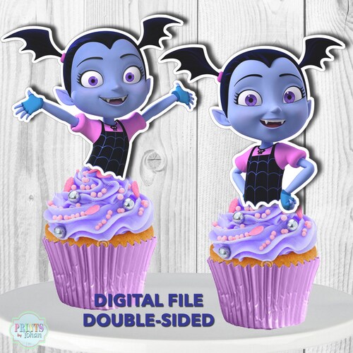 Vampirina Cake Topper. Vampirina Party Decorations. Vampirina | Etsy