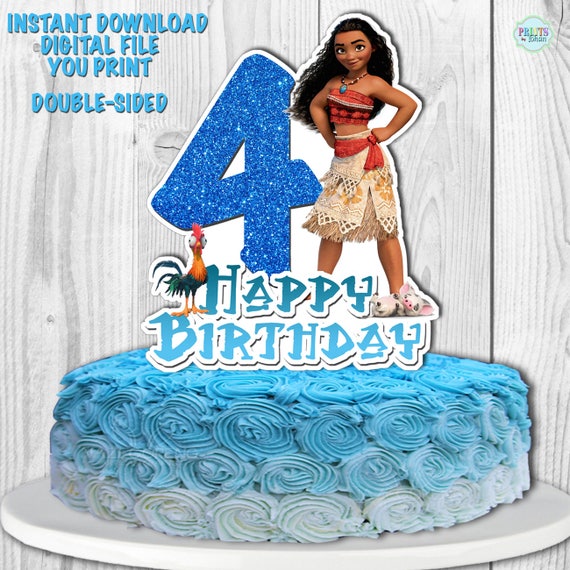 Moana Cake Topper Baby Moana Cake Topper Moana Centerpiece Etsy Moana Cake Topper Baby Moana Cake Topper Moana Centerpiece Etsy