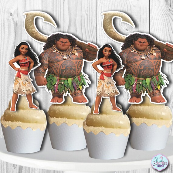 Moana Cupcake Toppers Moana Cake Pop Toppers Moana Cupcake Etsy Moana Cupcake Toppers Moana Cake Pop Toppers Moana Cupcake Etsy