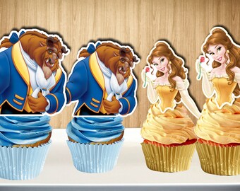 Beast Cupcake Topper | Etsy