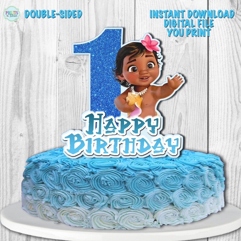 Moana Cake Topper Baby Moana Cake Topper Moana Centerpiece Etsy Moana Cake Topper Baby Moana Cake Topper Moana Centerpiece Etsy