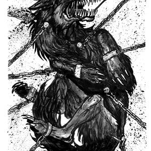 Garmr - 9”x12" print