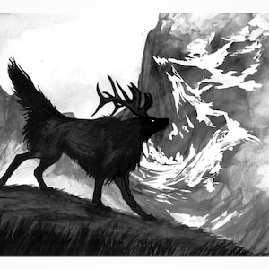 Horā - 9”x12" print