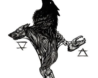 Unsan Mushō | Original watercolor illustration