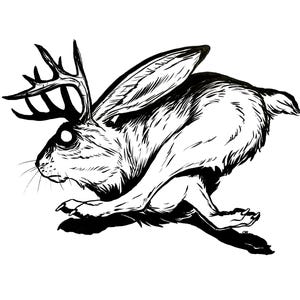 Jackalope - 8”x10&quot; print