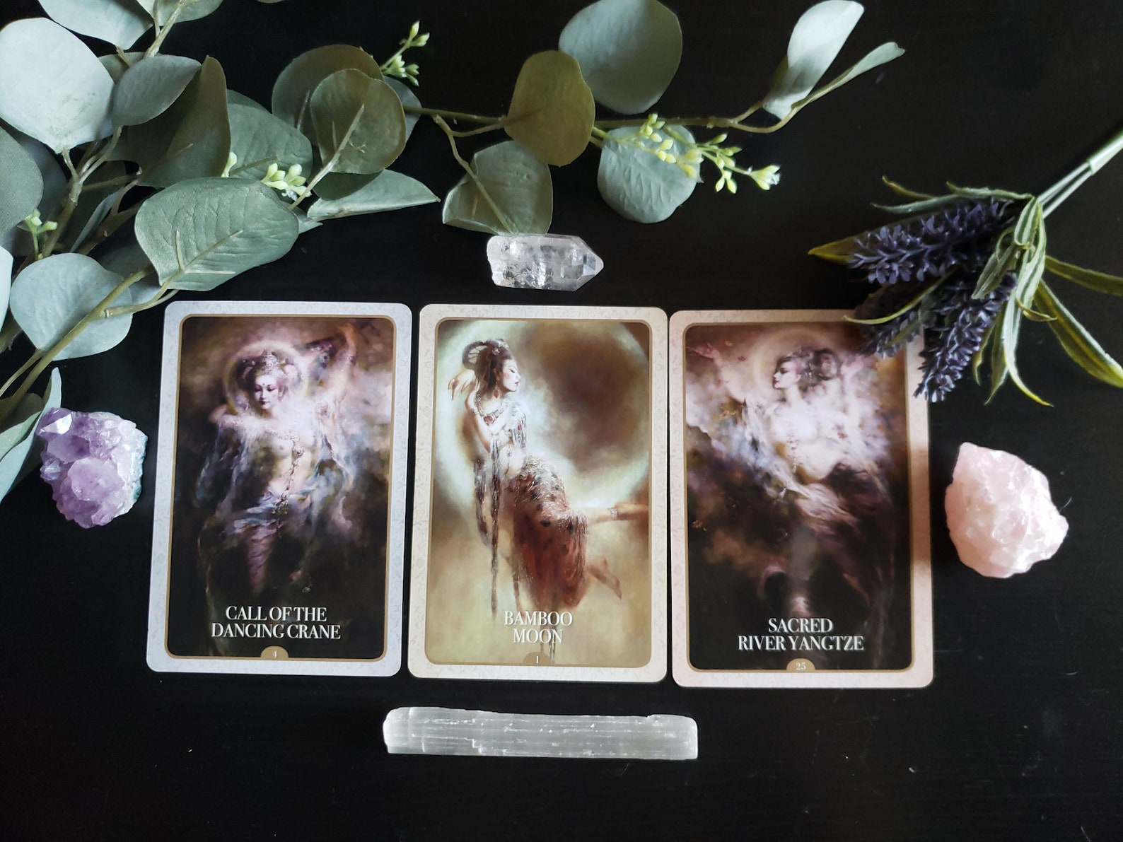 Kuan Yin Guan Yin Quan Yin Oracle Card Reading Divine Etsy