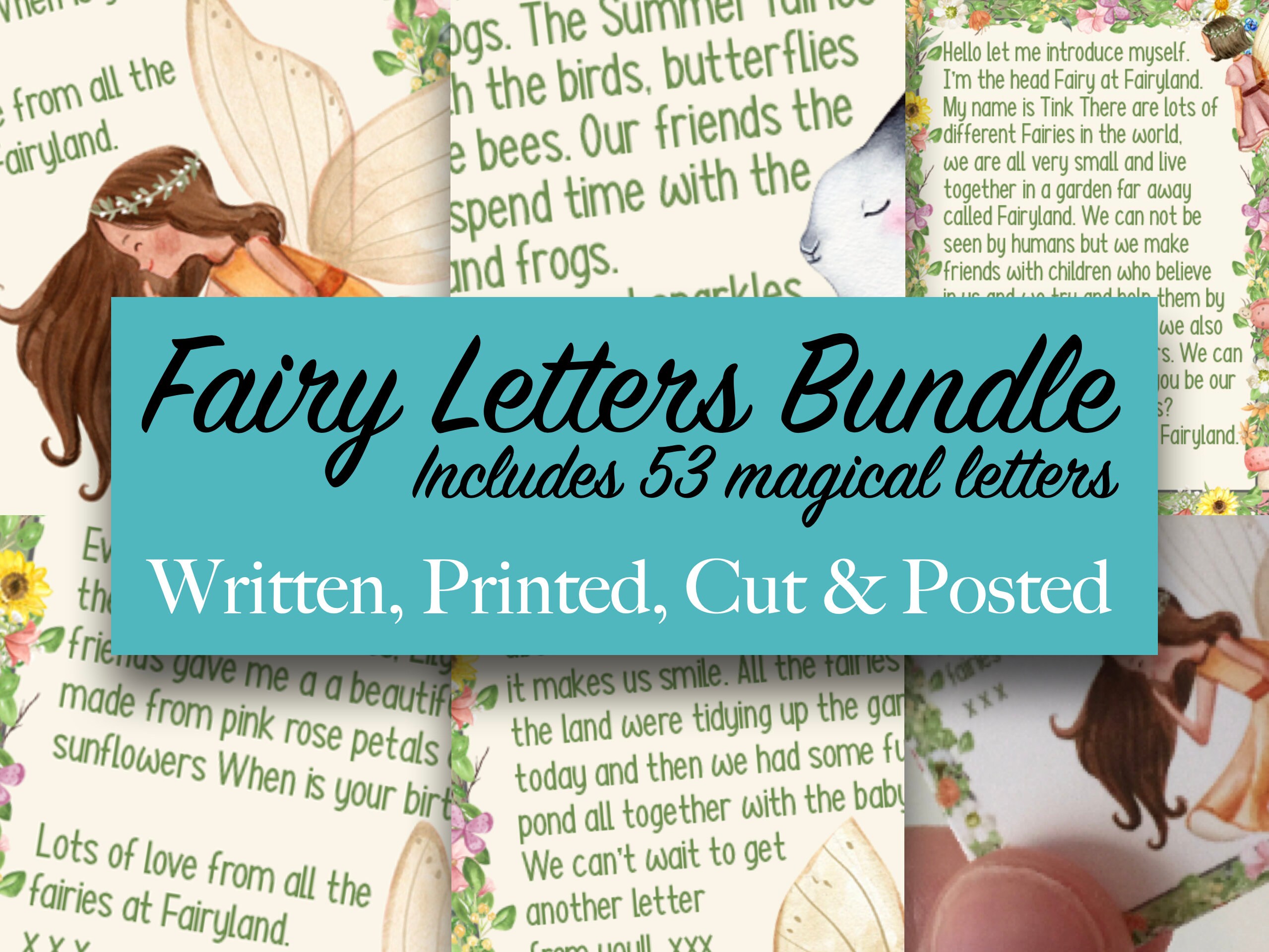 Fairy Letters From a Fairy Fairyland Fairies for Girls | Etsy UK