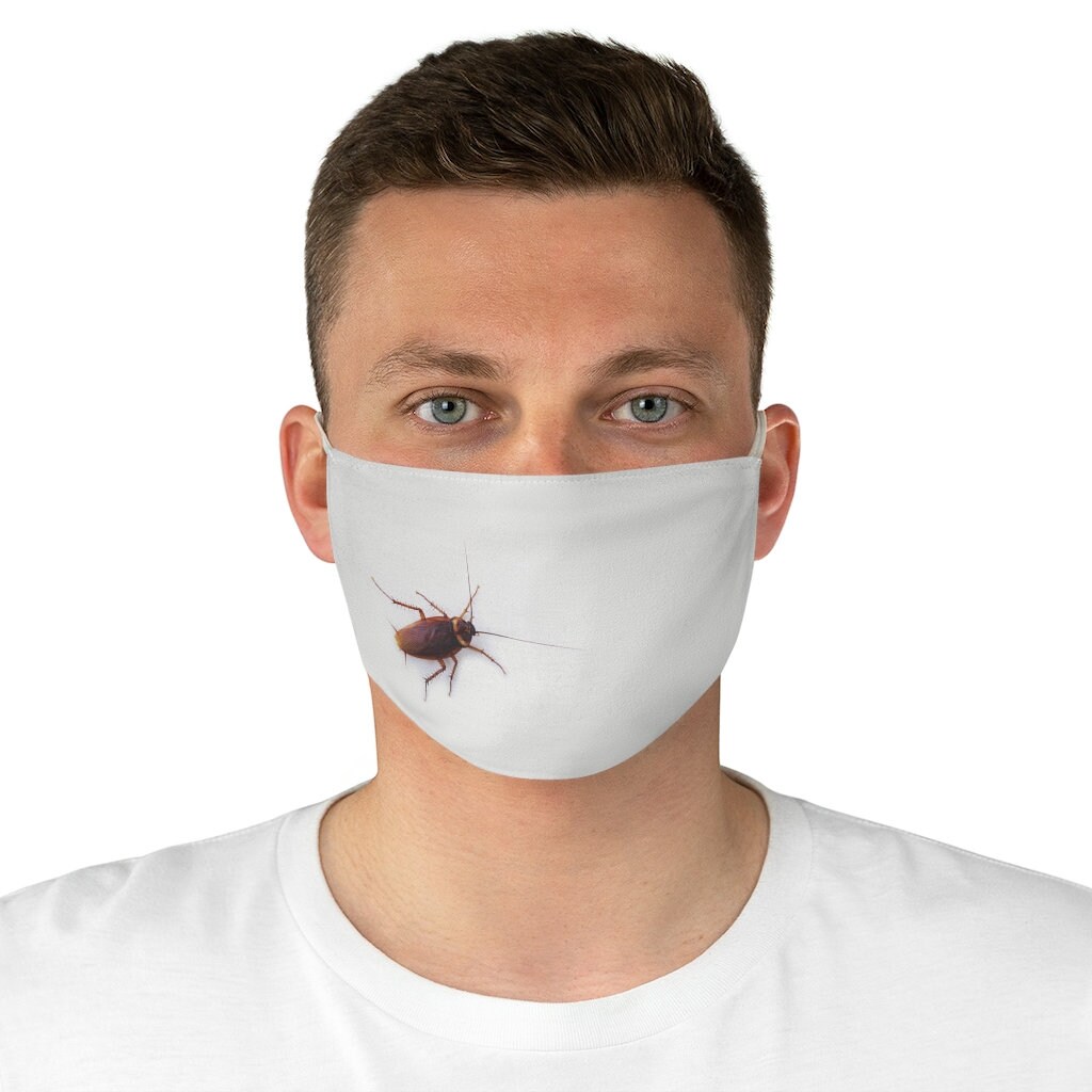 Cockroach Prank Fabric Face Mask Etsy