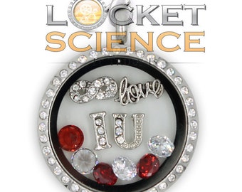 Indiana University Themed Charm Lockets