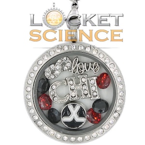 Chicago Hockey Floating Charm Lockets