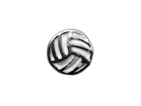Volleyball Charm for Floating Lockets, Bulk Wholesale Living