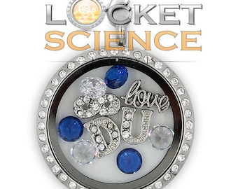 Duke Themed Charm Lockets