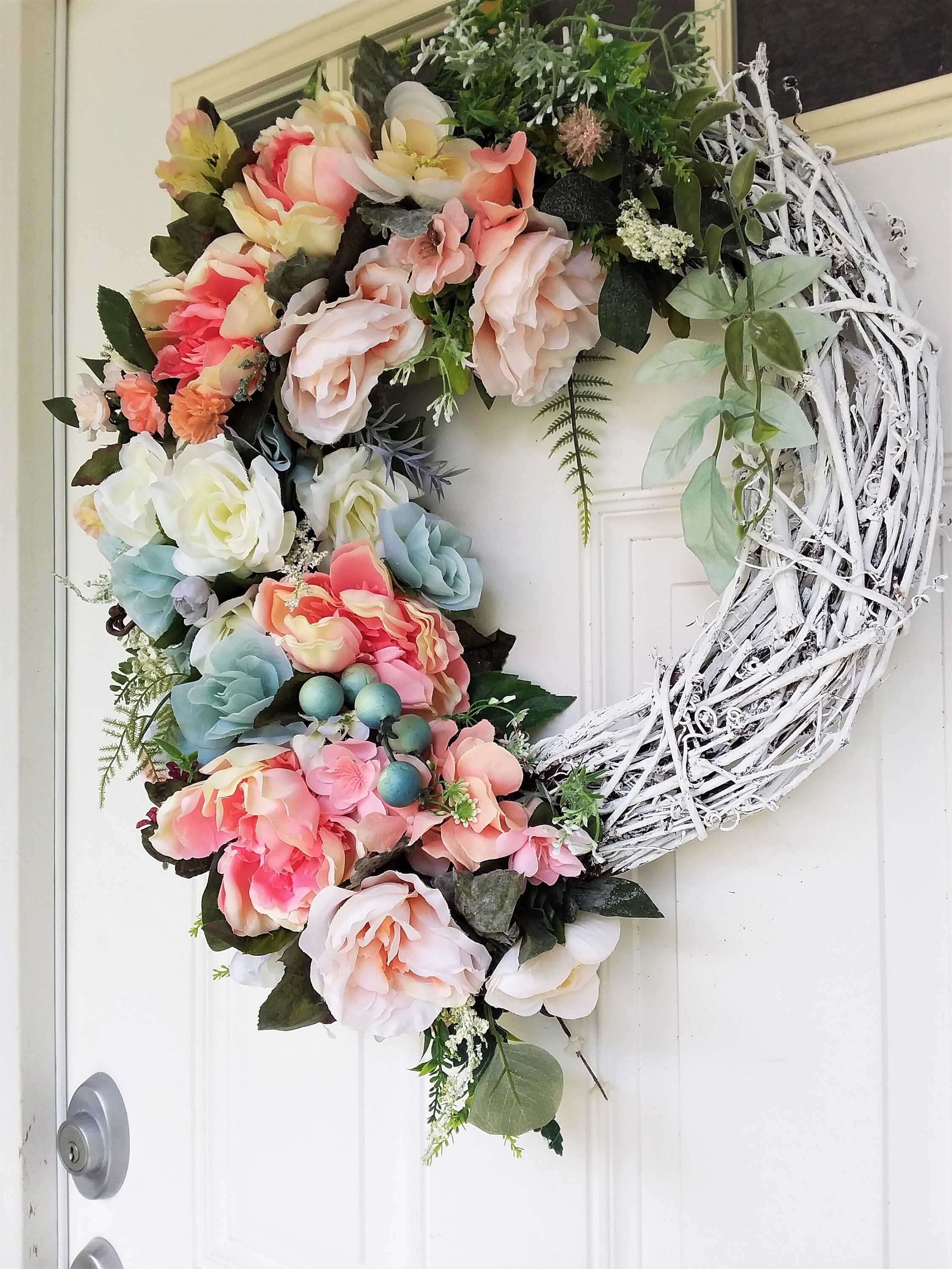Farmhouse Door Wreath-The FRENCH COUNTRY Wreath-Front Door | Etsy