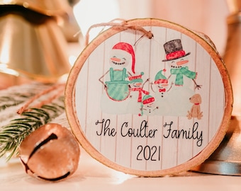 Family Christmas Ornament, Christmas Ornament Family, Personalized Christmas Ornaments, Family Holiday, Holiday Decorations, Gift Ideas