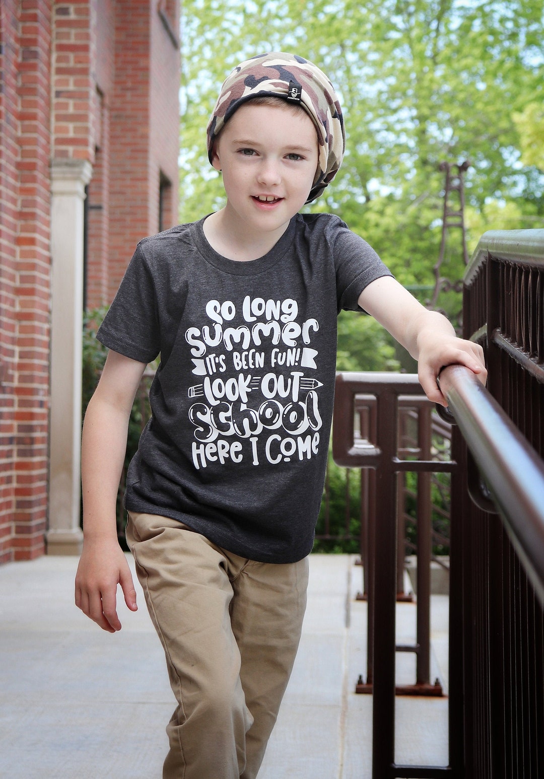 Boys Back to School Shirt, Back to School, Back to School Outfit, Cute