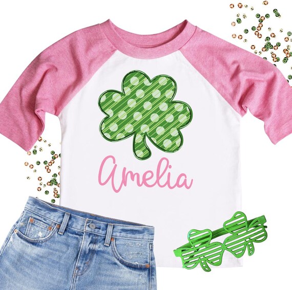 Personalized St. Patricks Day Shirt Kids