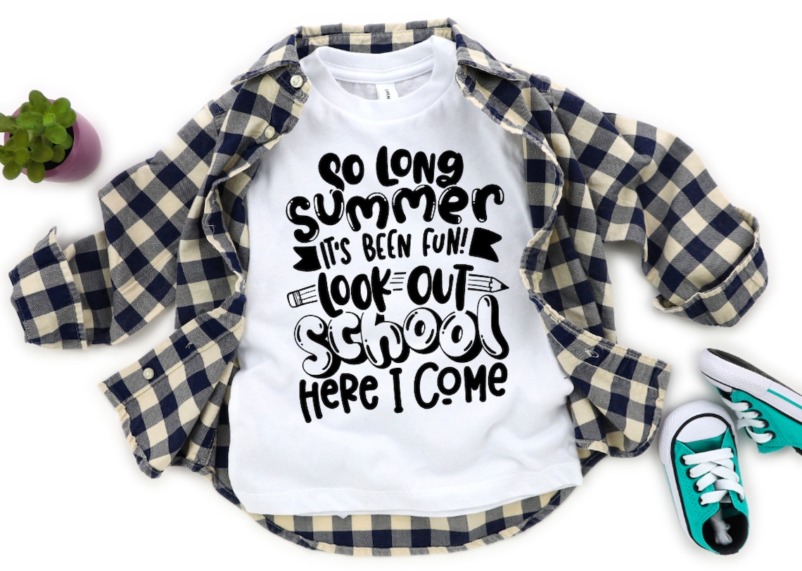 Boys Back to School Shirt Back to School Back to School Etsy