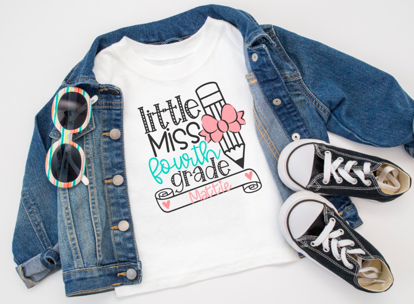 Back to School Shirt Girls Back to School Back to School Etsy