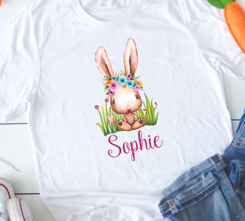 Girls Spring Shirts Easter Shirt Kids Kids Easter Gift Kids Easter Shirt Bunny Shirt Toddler Girl Clothes Girls Spring Outfit