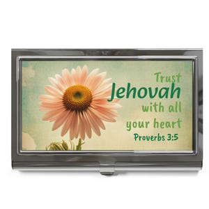 JW Gifts Contact Card Holder Field Service Ministry Organizer Pioneer School gift Baptism Gift for Sisters Ske School gift Card Holder