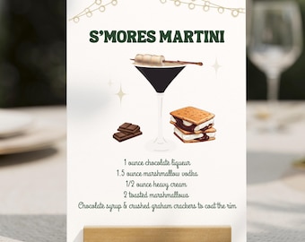 Signature Cocktail - Smore&#39;s Martini Herunterladbare Datei
