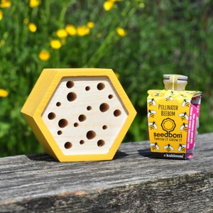 Bee House Gift Set | Gift Set Gardeners | Bee Hotel | Gardening Gift | Vegan Gift | Garden Gift | Housewarming | Secret Santa | Gardening