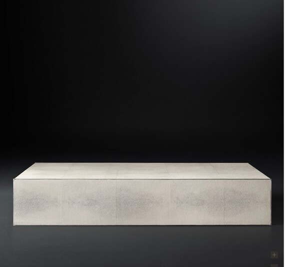 Rh shagreen coffee table outlet