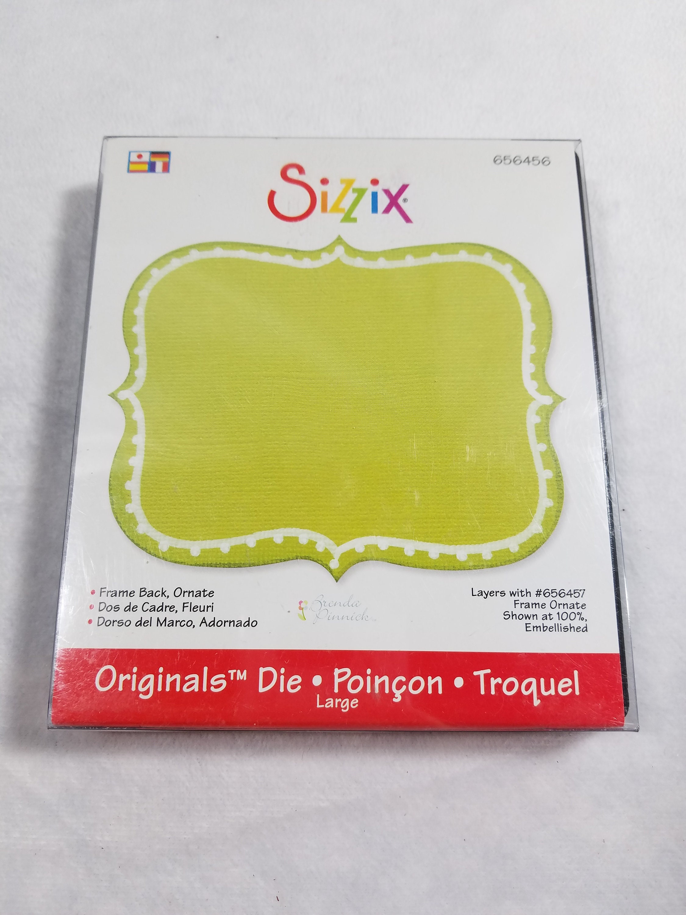 Studioデニッシュ Sizzix Die Cut Frame Back, Ornate #656456 New in Box - Etsy