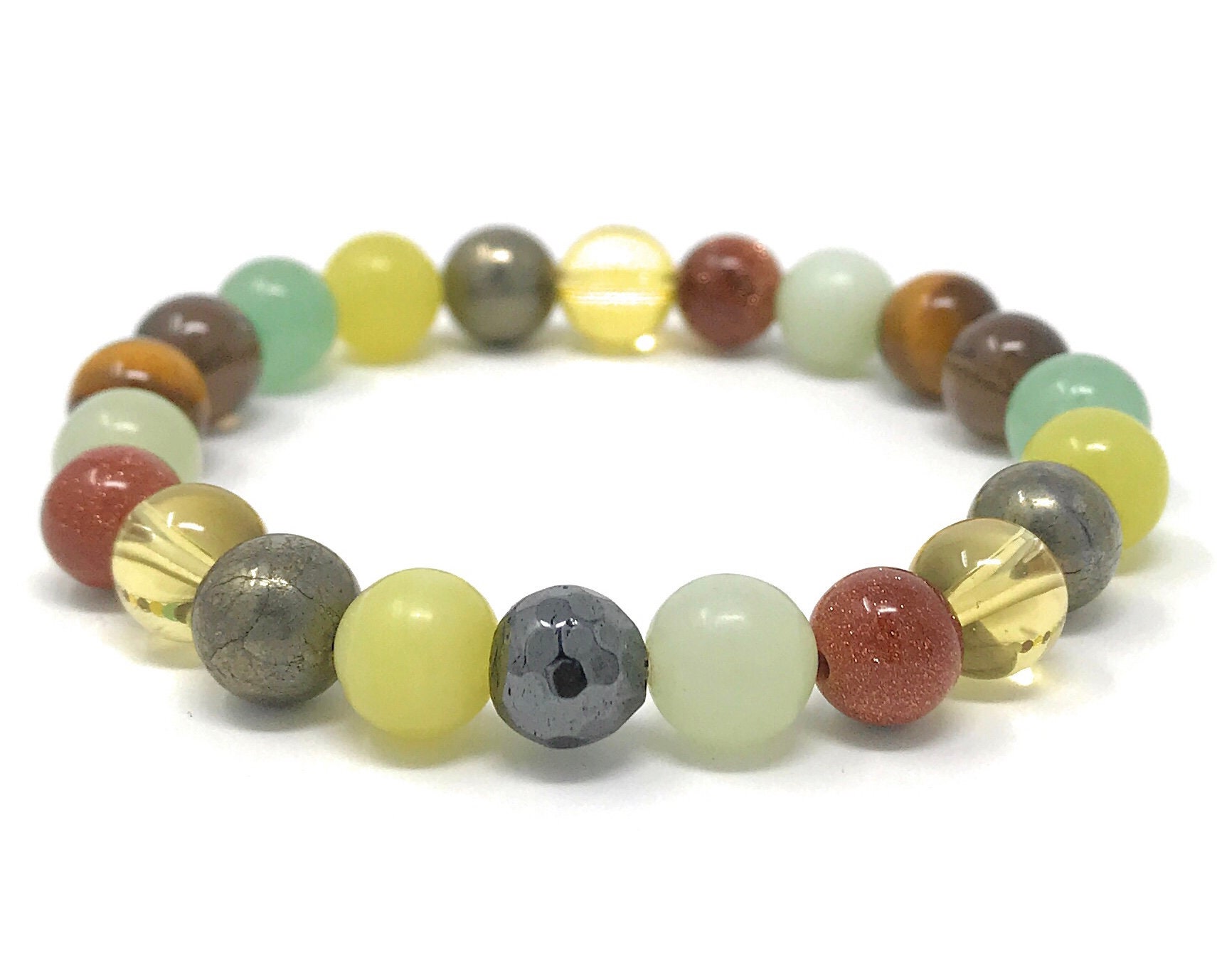 Prosperity Crystal Bracelet Abundance Crystals Power Bead Etsy