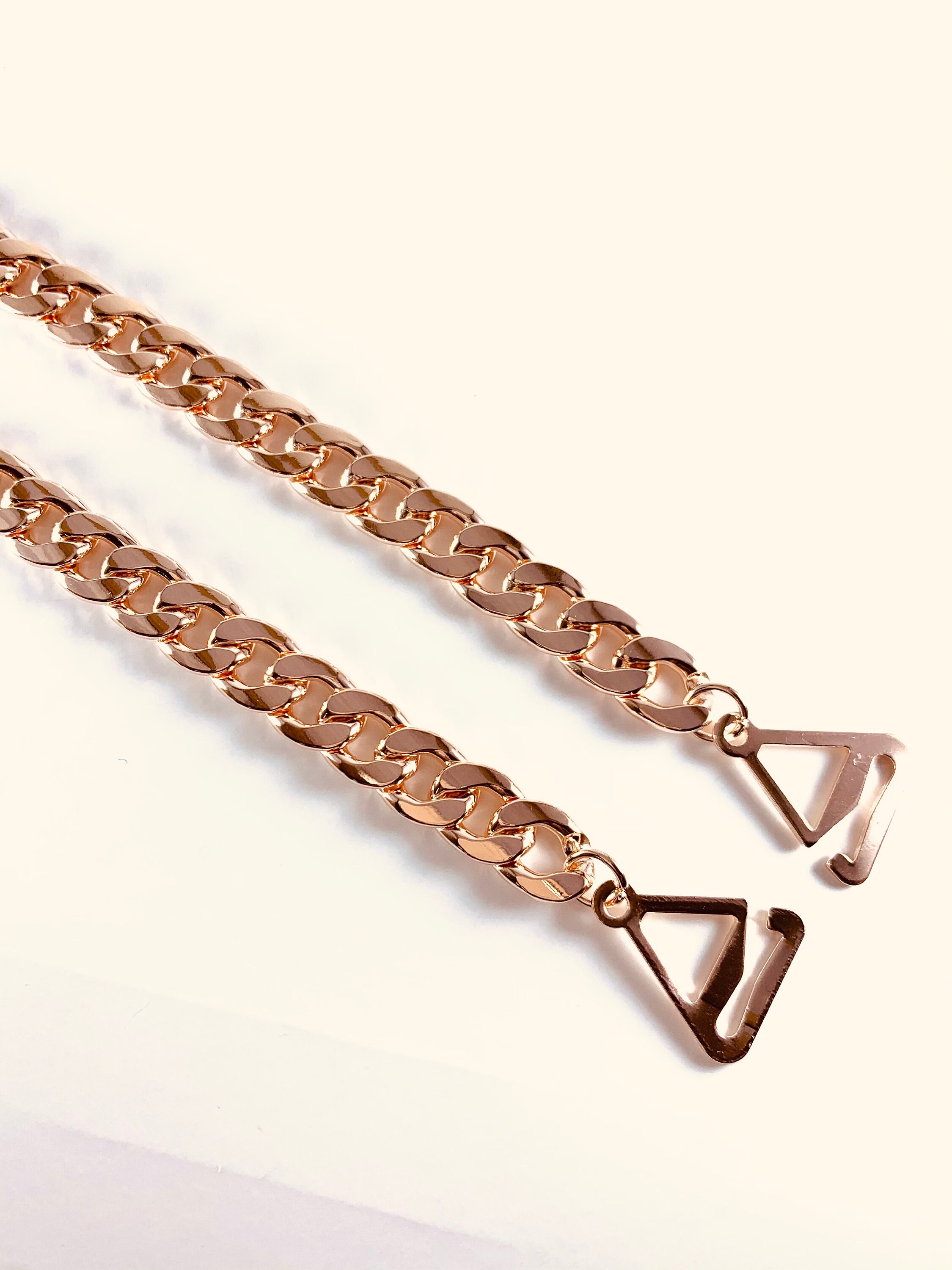 Chunky Chain Bra Straps, Chain Link Strap , Vintage Chain Straps, Punk