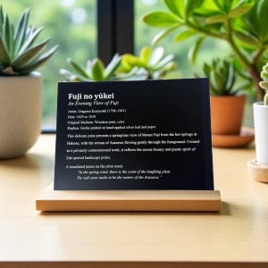 Custom Museum Art Gallery Sign: Black & White Acrylic Plaque - Etsy