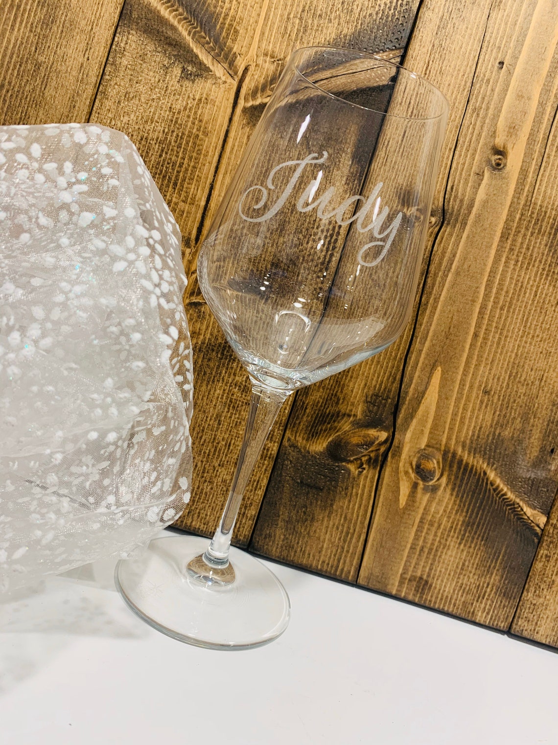 Personalized Elegant Long Stem Wine Glass 18.5 Oz Wine Glass Etsy