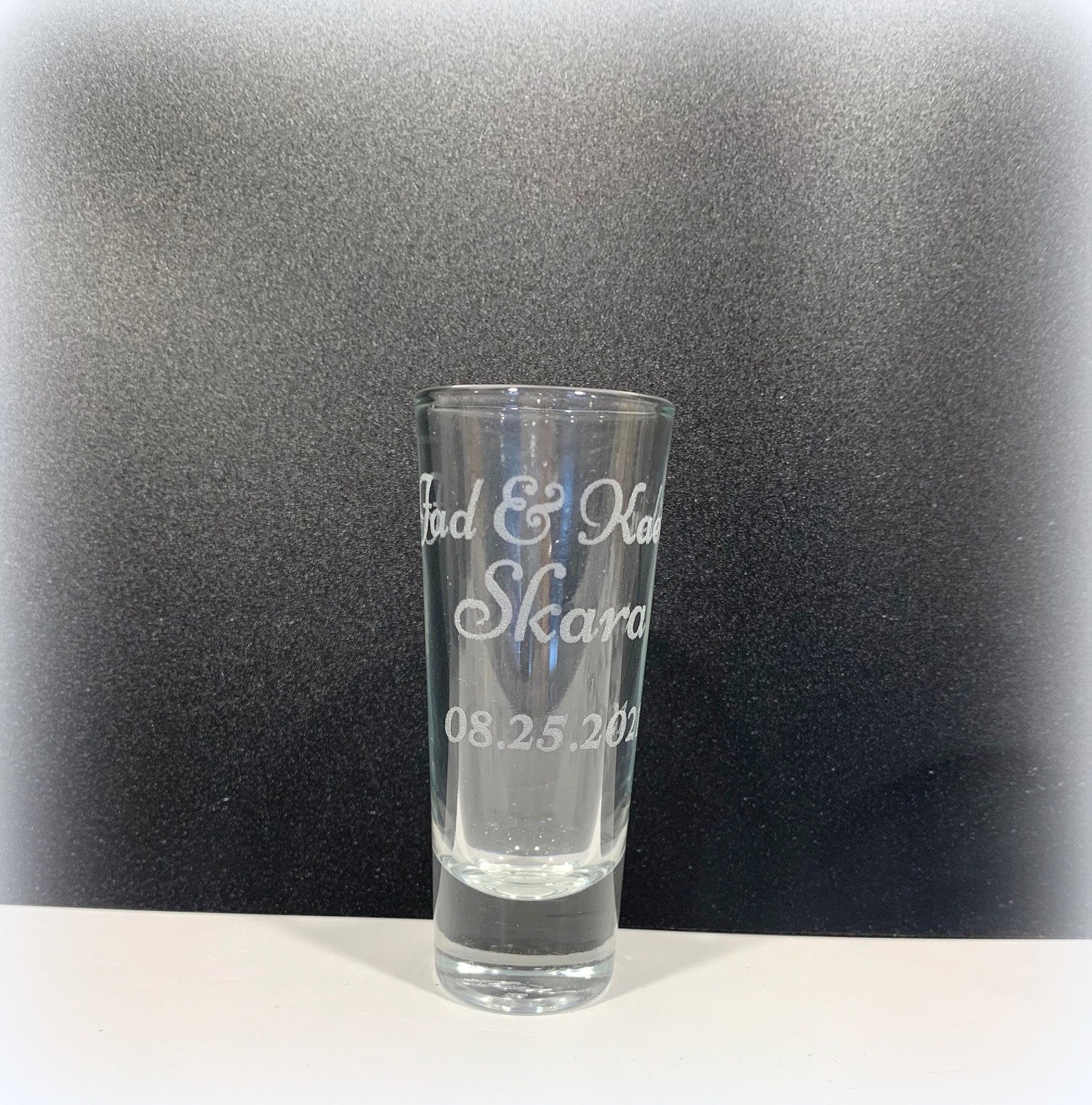 Personalized Tall Shot Glass Custom Tall Shot Glass 1.4oz | Etsy