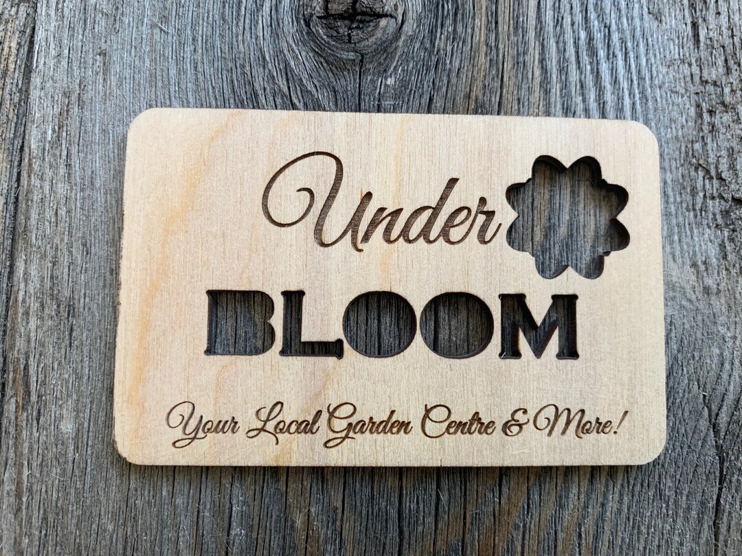 Custom Wood Laser Cut Out Business Card Engraved Wood Business Card Personalized Business Card