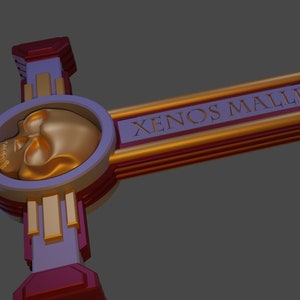 Inquisitor Sword and Bolter (STL Files for 3d Printing)