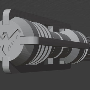 Vigilante Stun Batons (STL Files for 3d Printing)