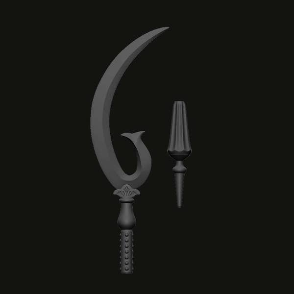 The Silence Glaive (STL Files for 3d Printing)