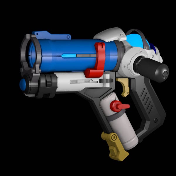 Mei Default Endothermic Blaster (3d Printable Files)