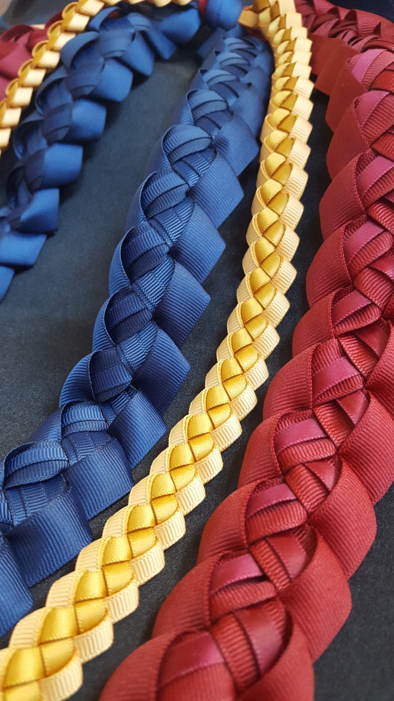 Beautiful Triple Combo Ribbon Lei | Thick, High-Quality Ribbon 