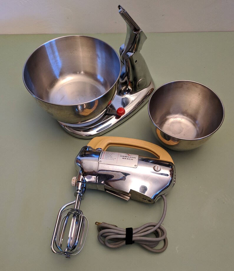 Hamilton Beach Model K 10speed Stand Mixer with Two Original Etsy