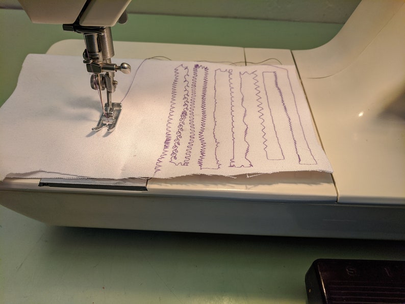 Singer Creative Touch Fashion Machine 1036 Etsy