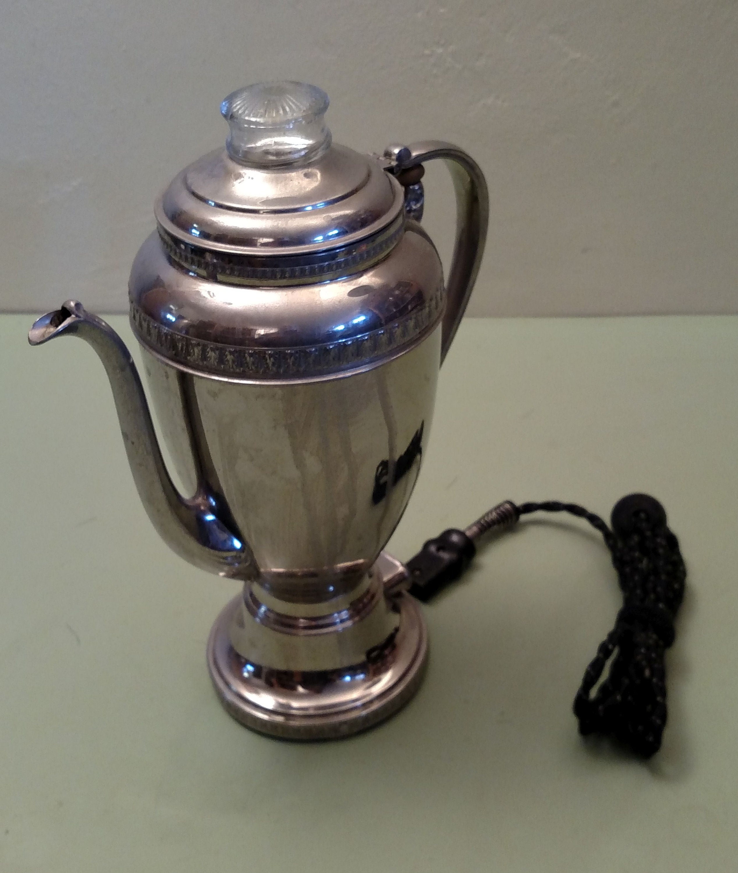 1924 Royal Rochester ArtDeco Electric Percolator Coffee Pot Etsy