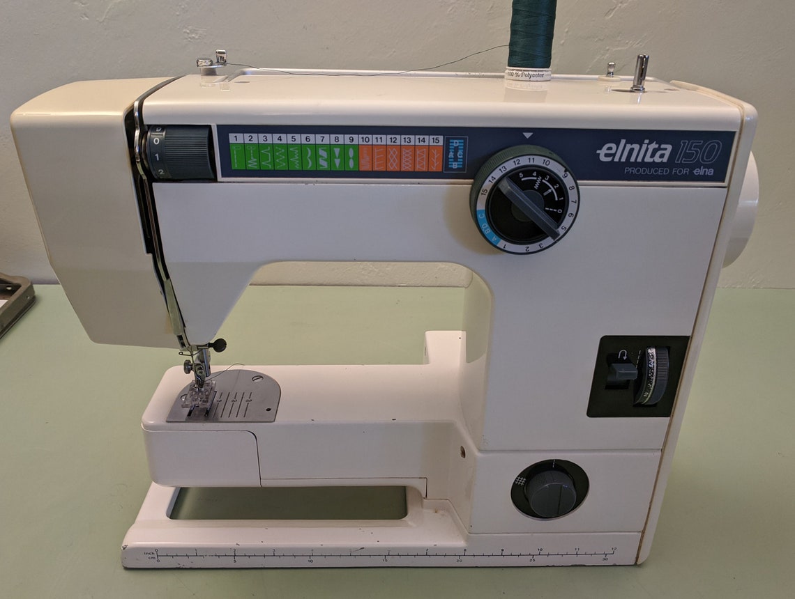 ELNA Elnita Type 150 Free Arm Portable ZigZag sewing machine Etsy