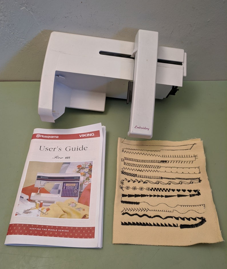 Husqvarna Viking Rose Sewing & Embroidery Machine Etsy